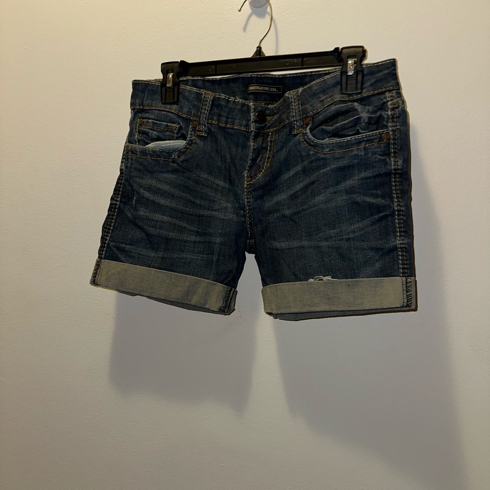 Underground Blue shorts Jeans